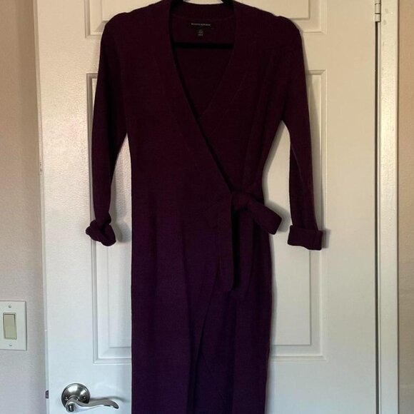 Banana Republic Faux Wrap Sweater Dress - Picture 2 of 3